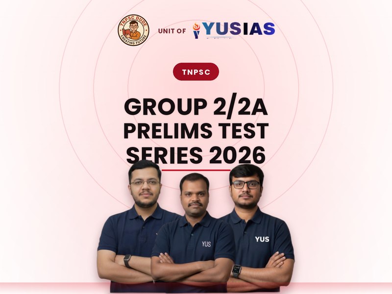 TNPSC Group 2/2A Prelims Test Series